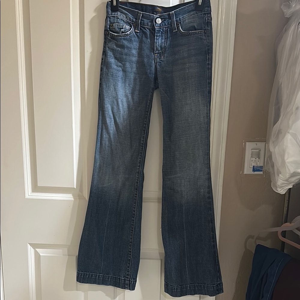Classic Blue Women's 7 Jeans